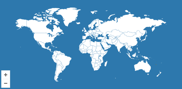 World visitor map